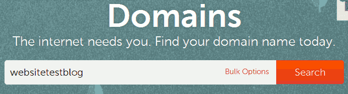 Search domain availability with namecheap.