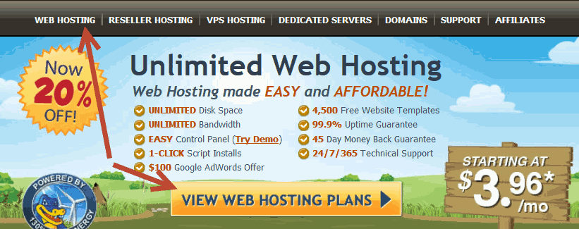 hostgator web hosting